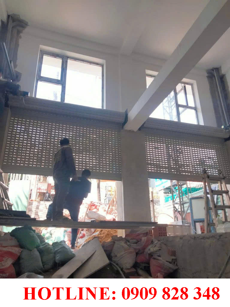 Dịch vụ cửa cuốn quận 4 chất lượng, cam kết tiến độ thời gian nhanh chóng